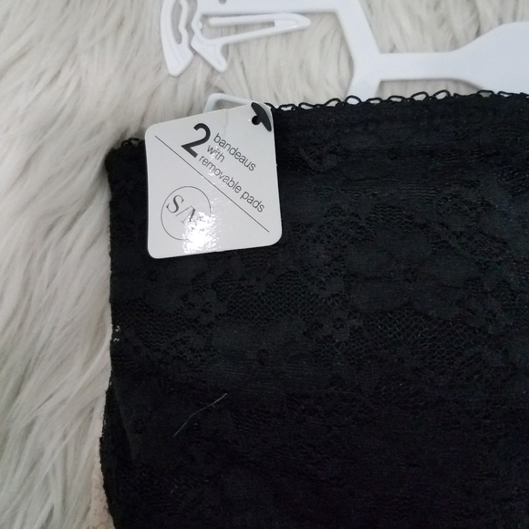 Rene rofe set of 2 bandeau lace bra - Picture 7 of 11